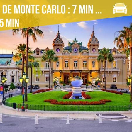 Appartement Moderne Climatise Monaco Vue Mer Cap-d'Ail Exterior photo