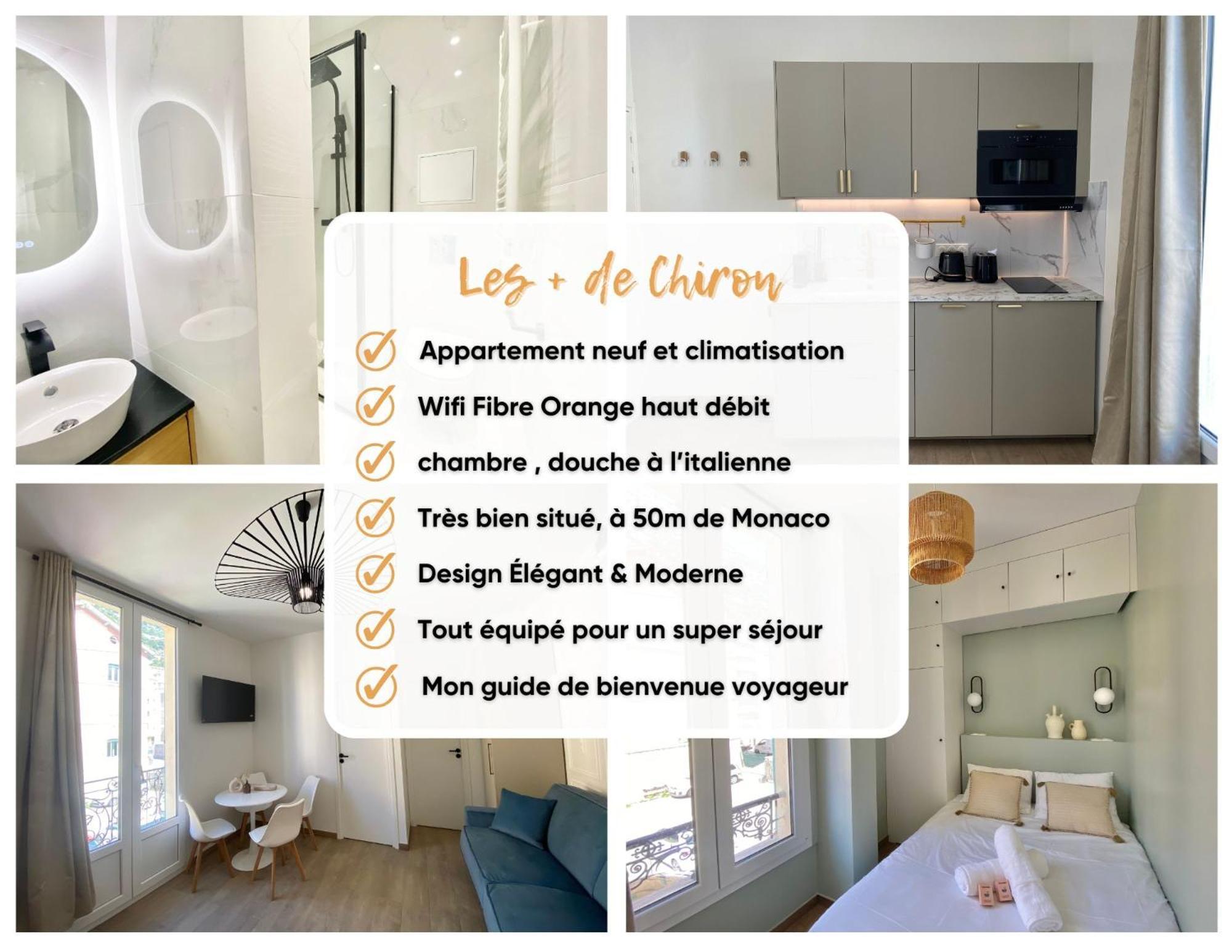 Appartement Moderne Climatise Monaco Vue Mer Cap-d'Ail Exterior photo