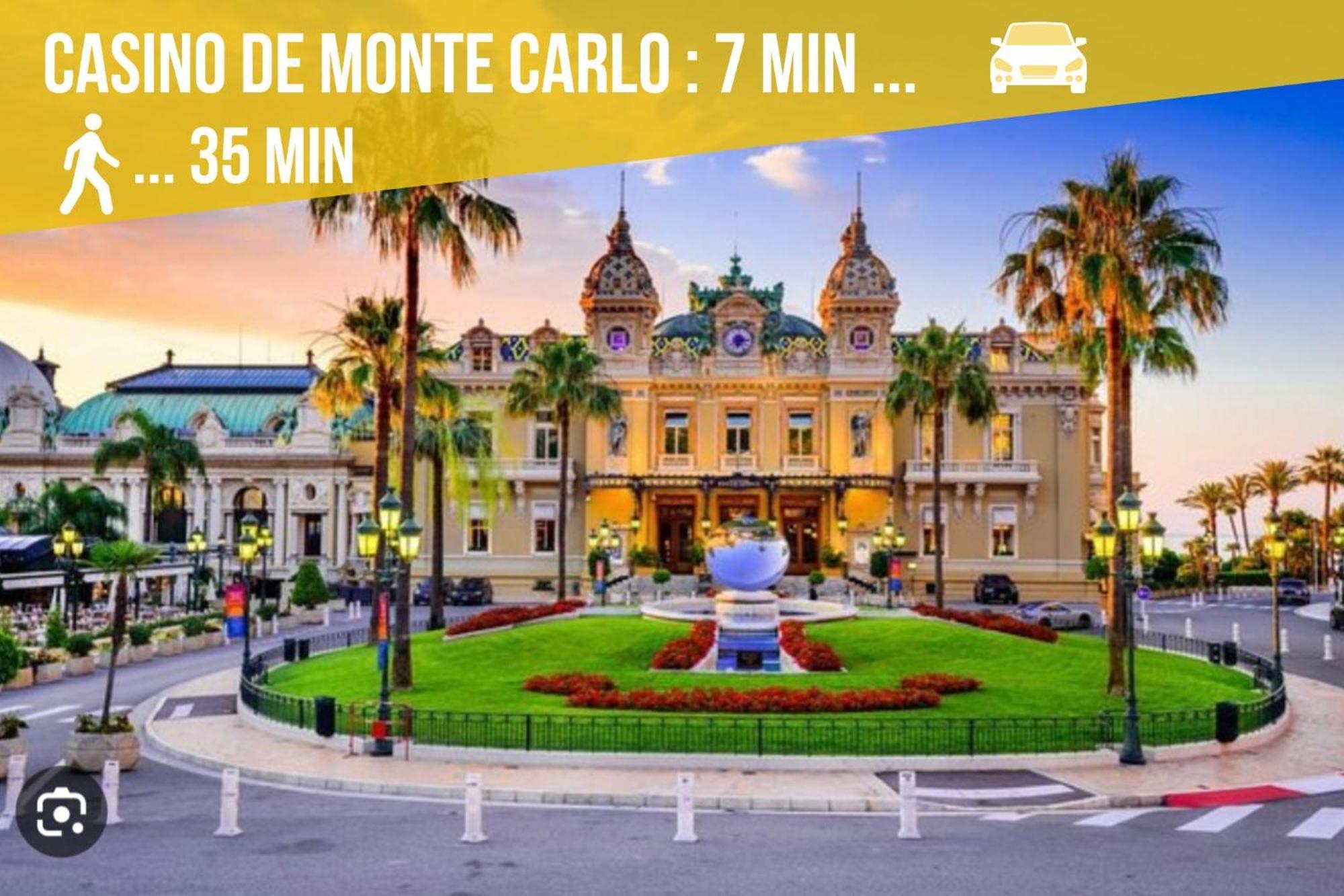 Appartement Moderne Climatise Monaco Vue Mer Cap-d'Ail Exterior photo
